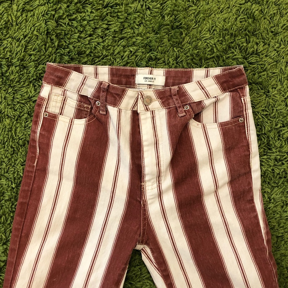 Forever 21 Striped Pants